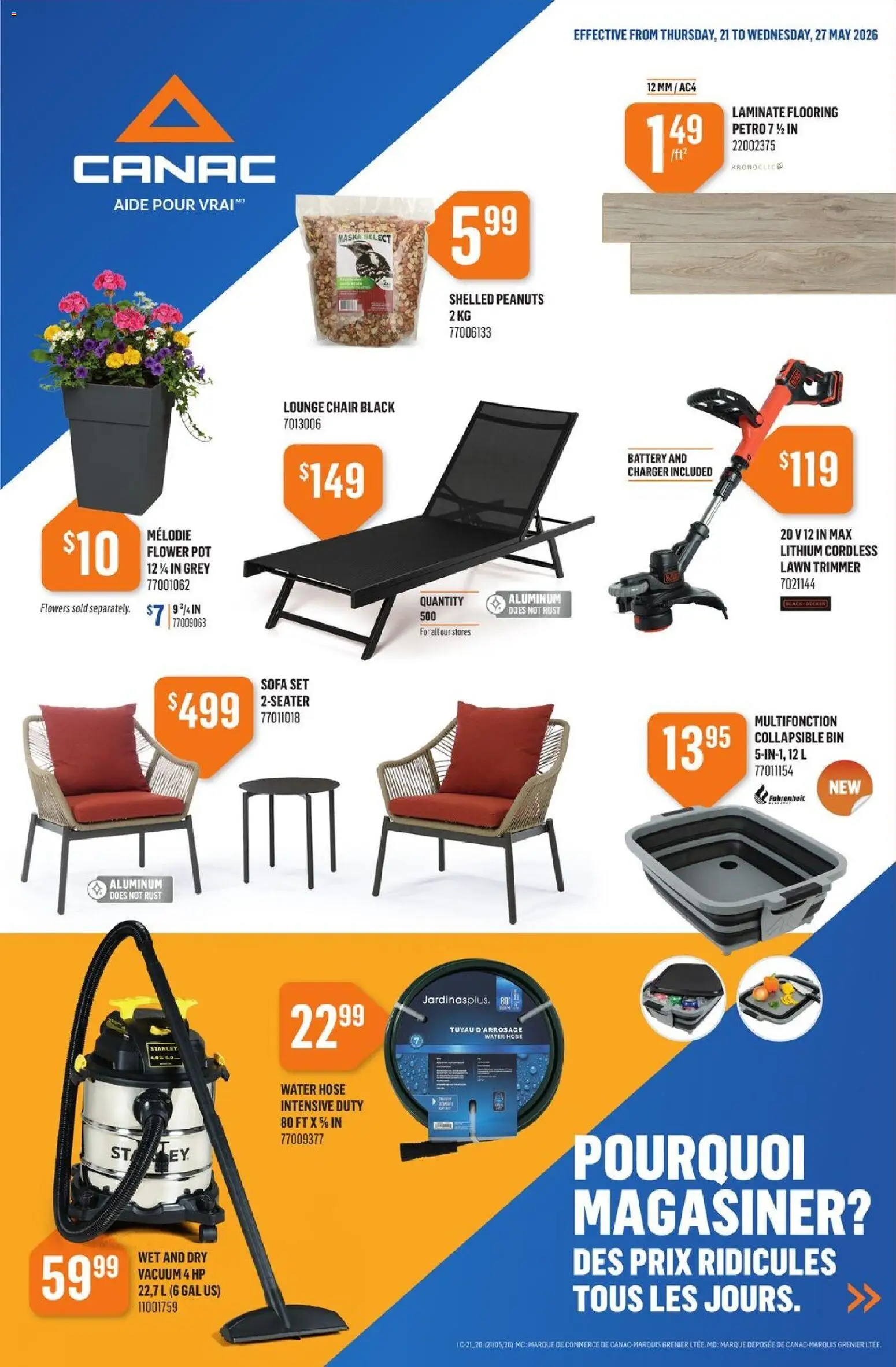 Canac flyer valid from 21.05.2026 | Page: 1