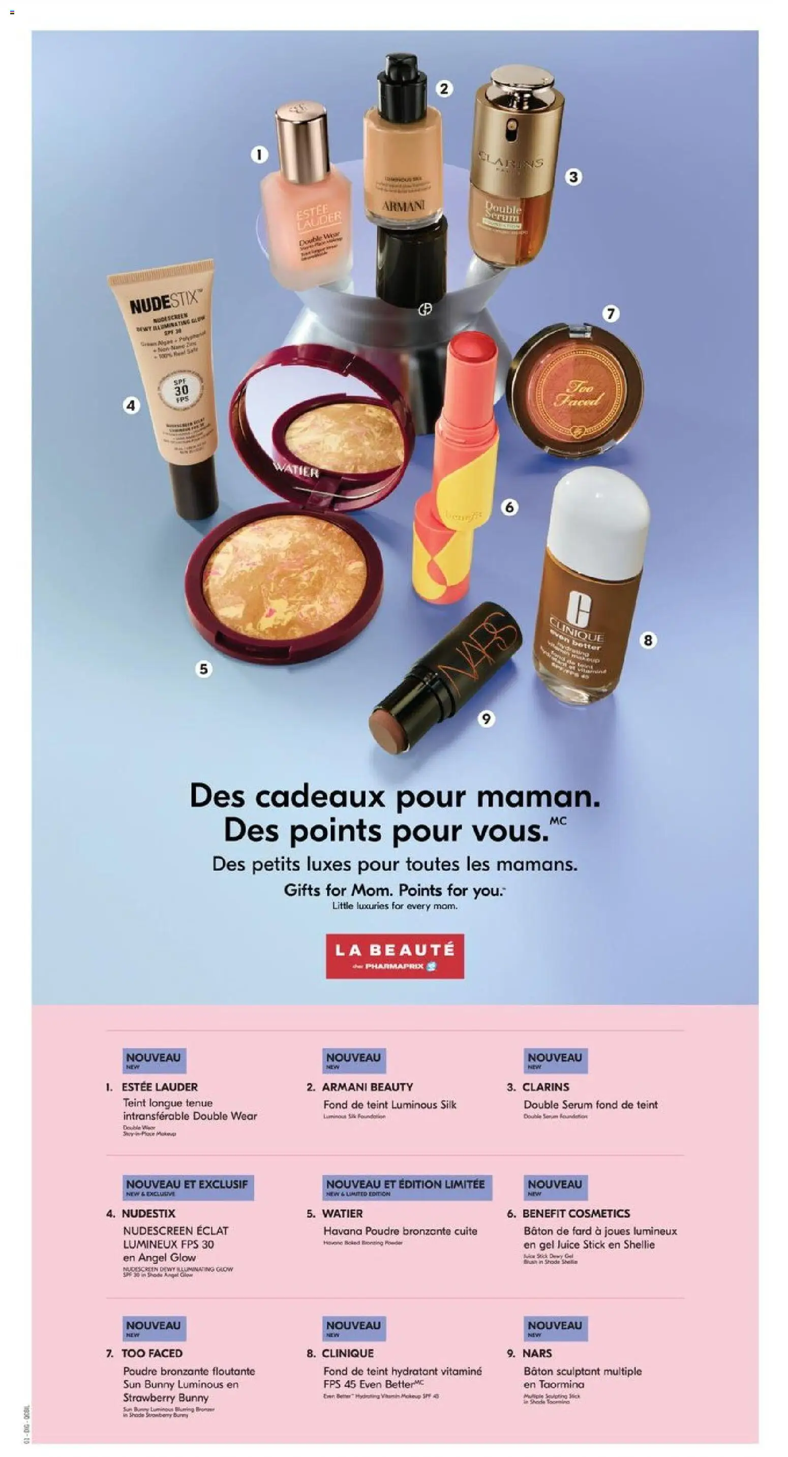 Pharmaprix flyer valid from 17.04.2026 | Page: 17 | Products: Powder, Bronzer, Sunscreen, Juice