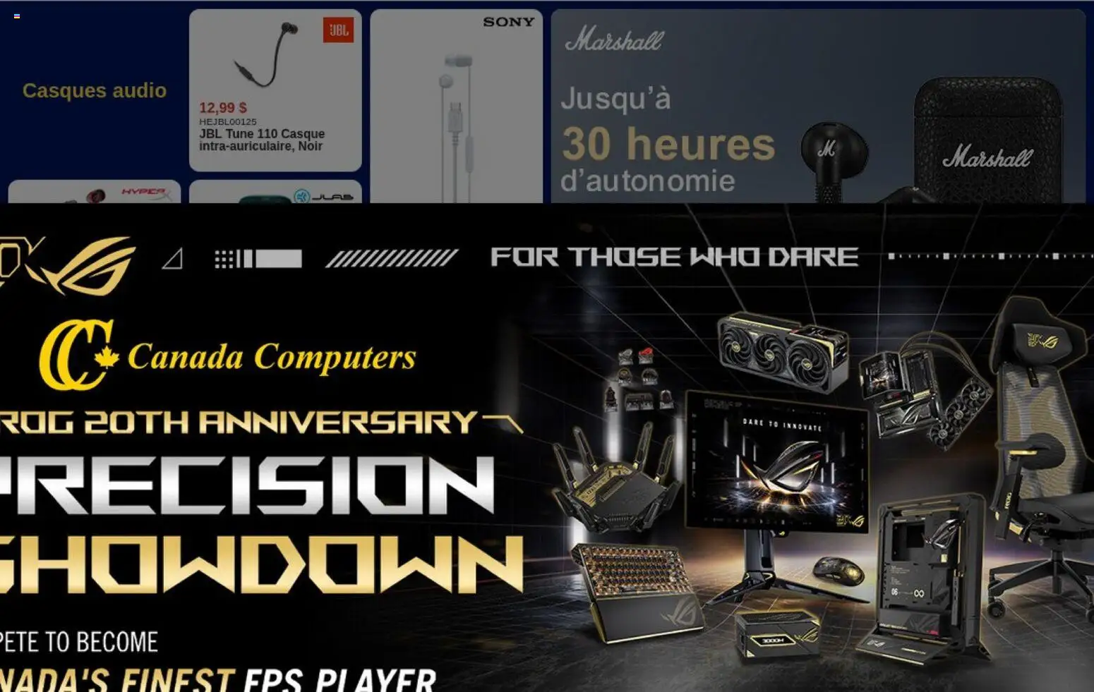 Canada Computers flyer valid from Aug 28, 2026 | Page: 10 | Products: Audio, Player
