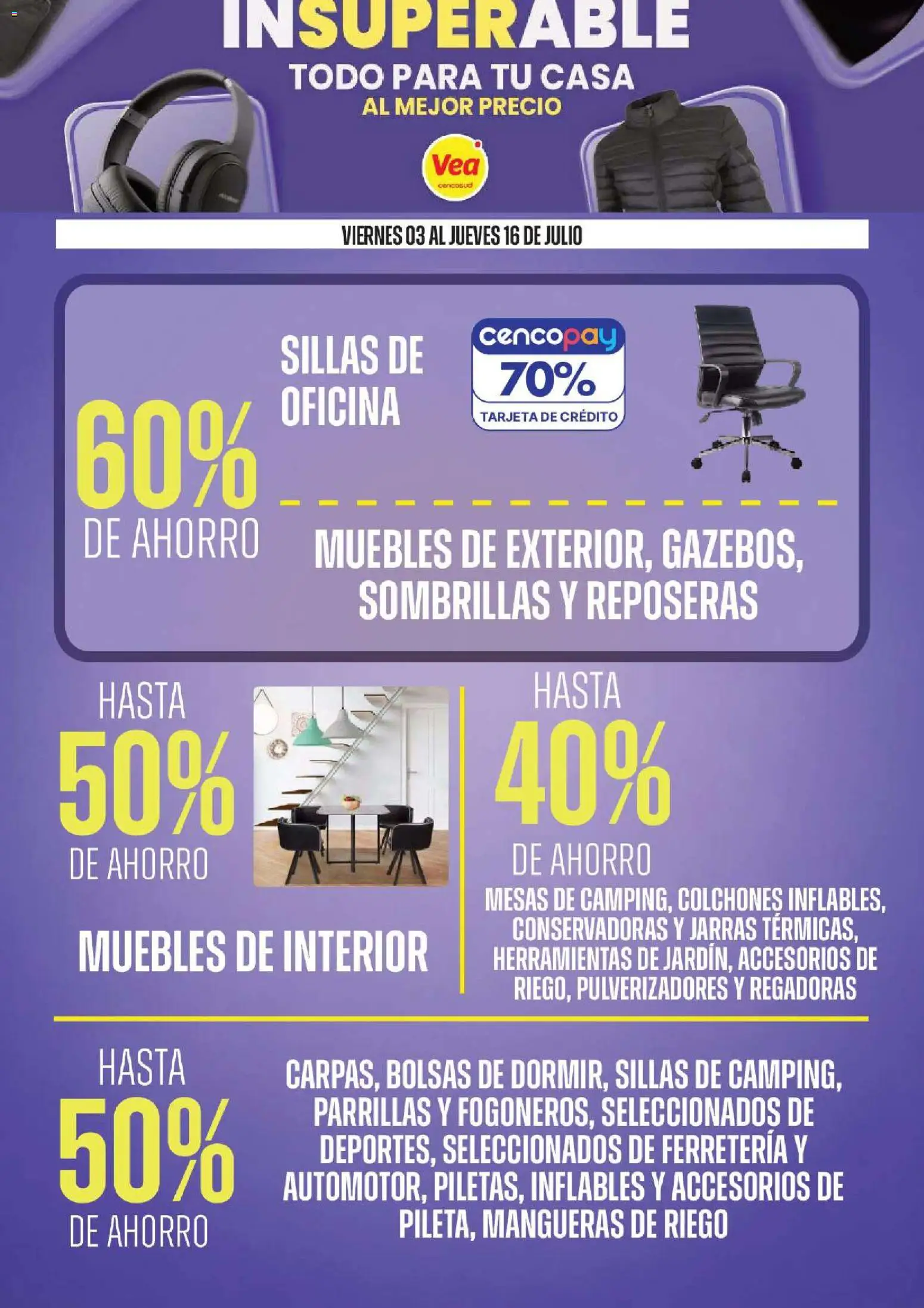 Vea - InSuperable | Todo para tu casa al mejor precio │ válido desde el 03/07/2026 | Página: 4
