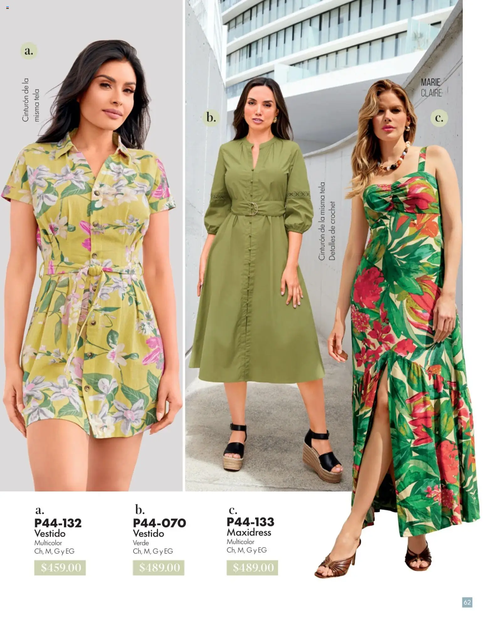 Nuevas ofertas de Cklass válidas en toda la República Mexicana desde el 15.06.2026. ¡Encuentra las mejores ofertas en Cklass catálogo Verano! | Página: 63 | Productos: Cinturón, Vestido