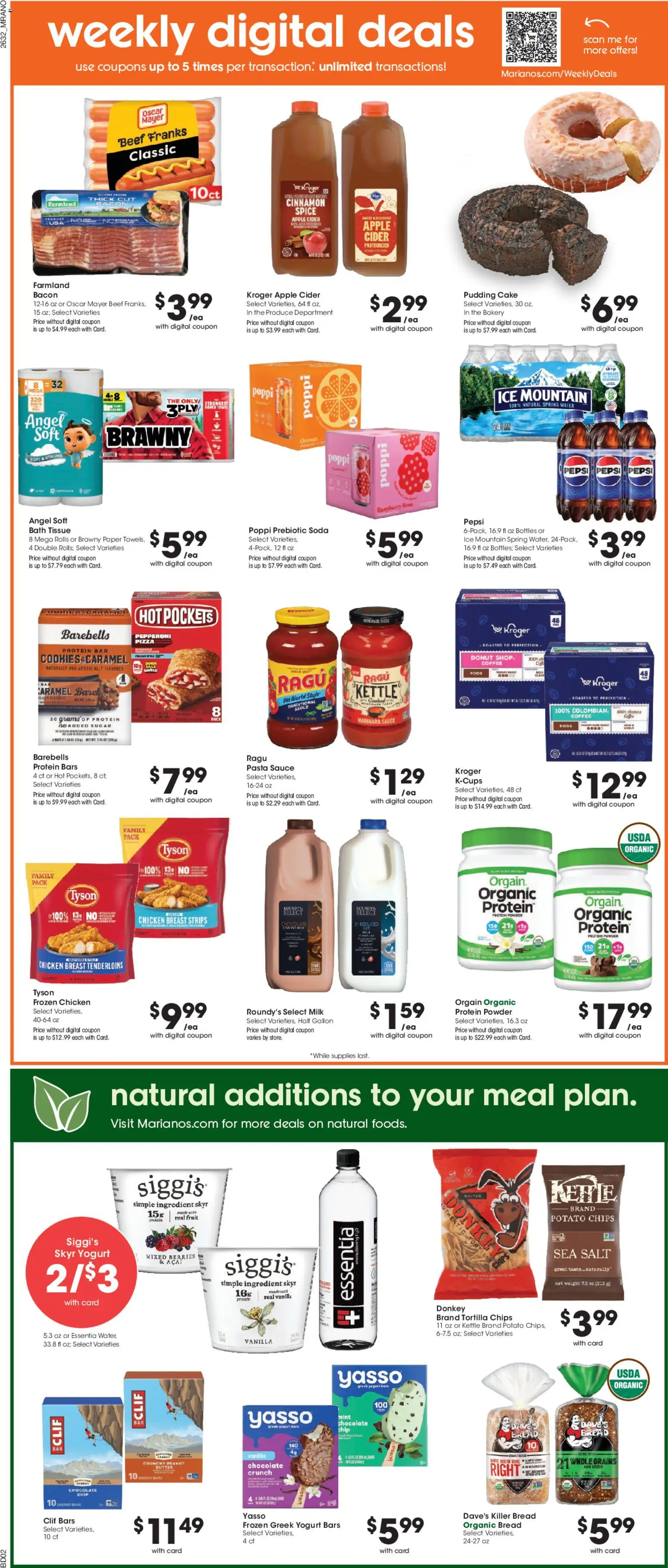 Mariano's Weekly Ad - valid from 09/09/2026 | Page: 4 | Products: Cider, Bath, Cake, Vanilla