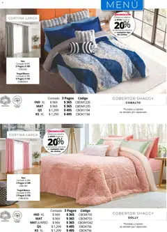 Vista previa de Colchas Concord catálogo, nuevo folleto de la tienda, válido en México a partir del 01/05/2026 | Página: 327 | Productos: Cobertor