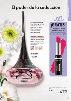 Oriflame Ofertas  válido desde el 18.04.2026 | Página: 35 | Productos: Mate, Chocolate, Frutilla, Labial