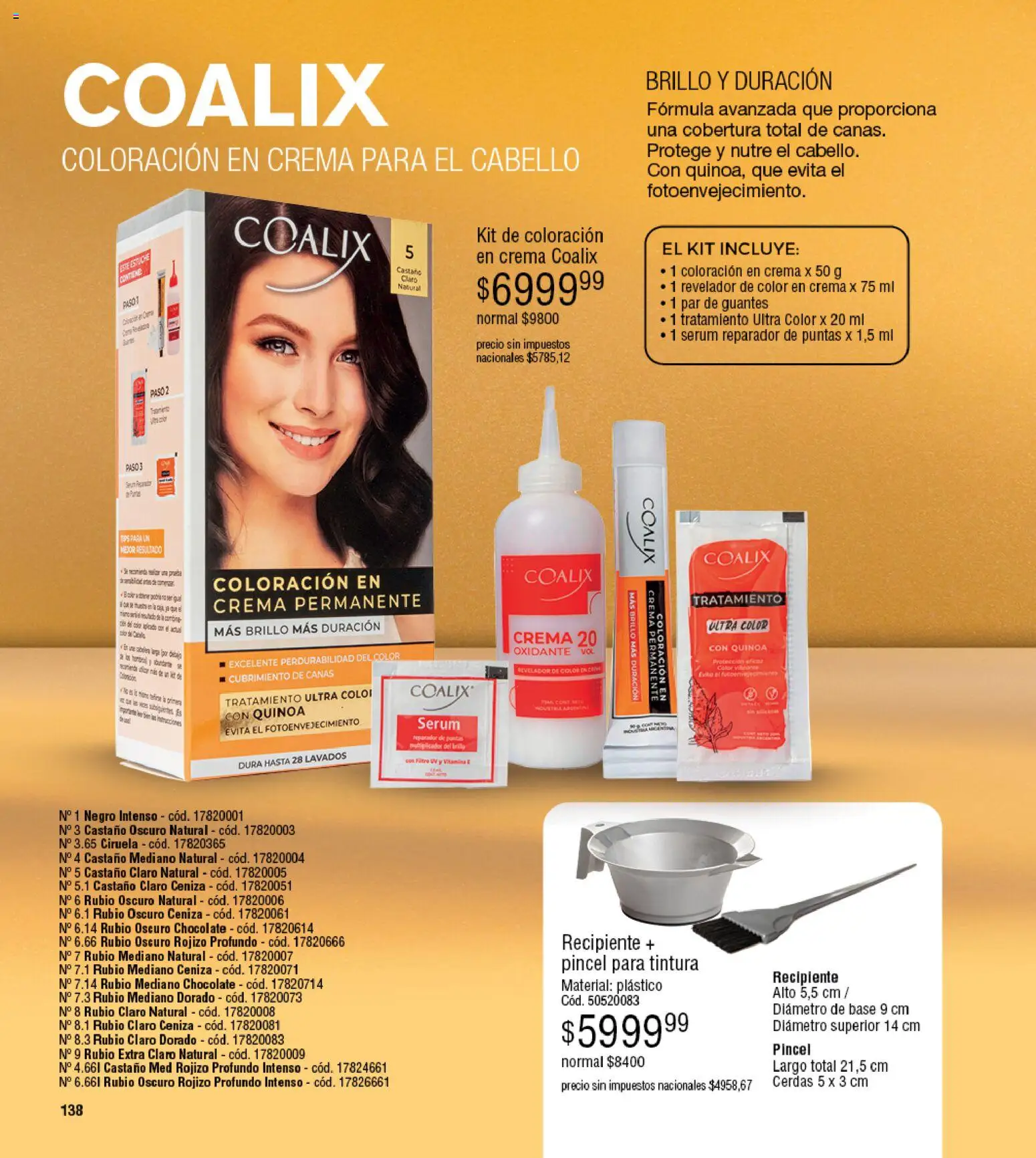 Millanel - Catálogo │ válido desde el 27.04.2026 | Página: 138 | Productos: Serum, Brillo, Chocolate, Crema
