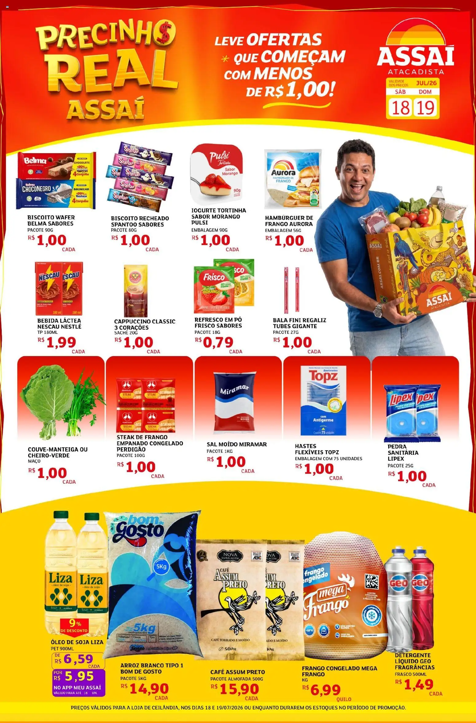 Assaí Atacadista ofertas - DF de 18/07/2026 catalogue cover