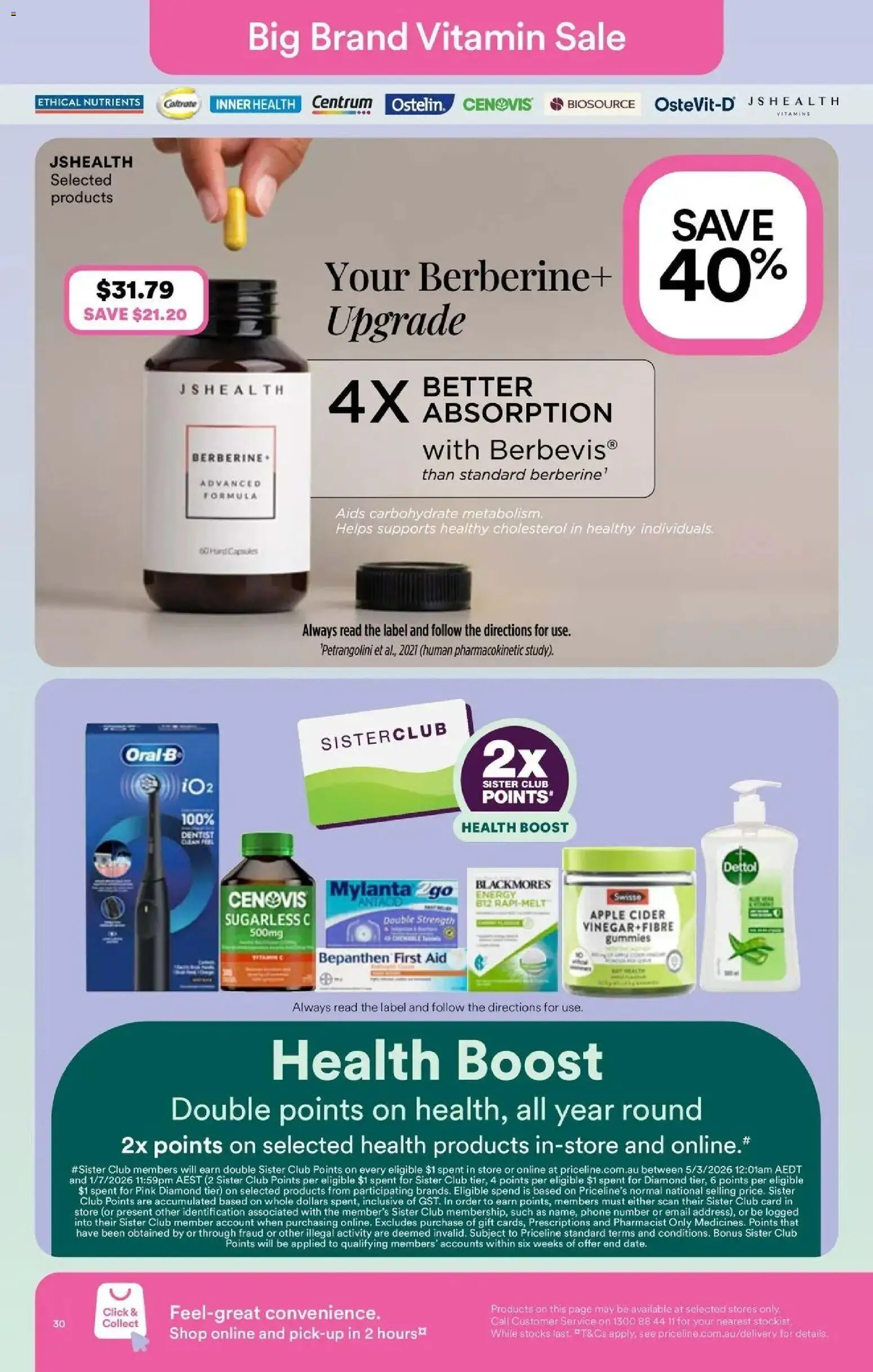 Priceline Pharmacy catalogue - valid from 03.06.2026 | Page: 30 | Products: Diamond, Vinegar, Nutrients, Vitamin