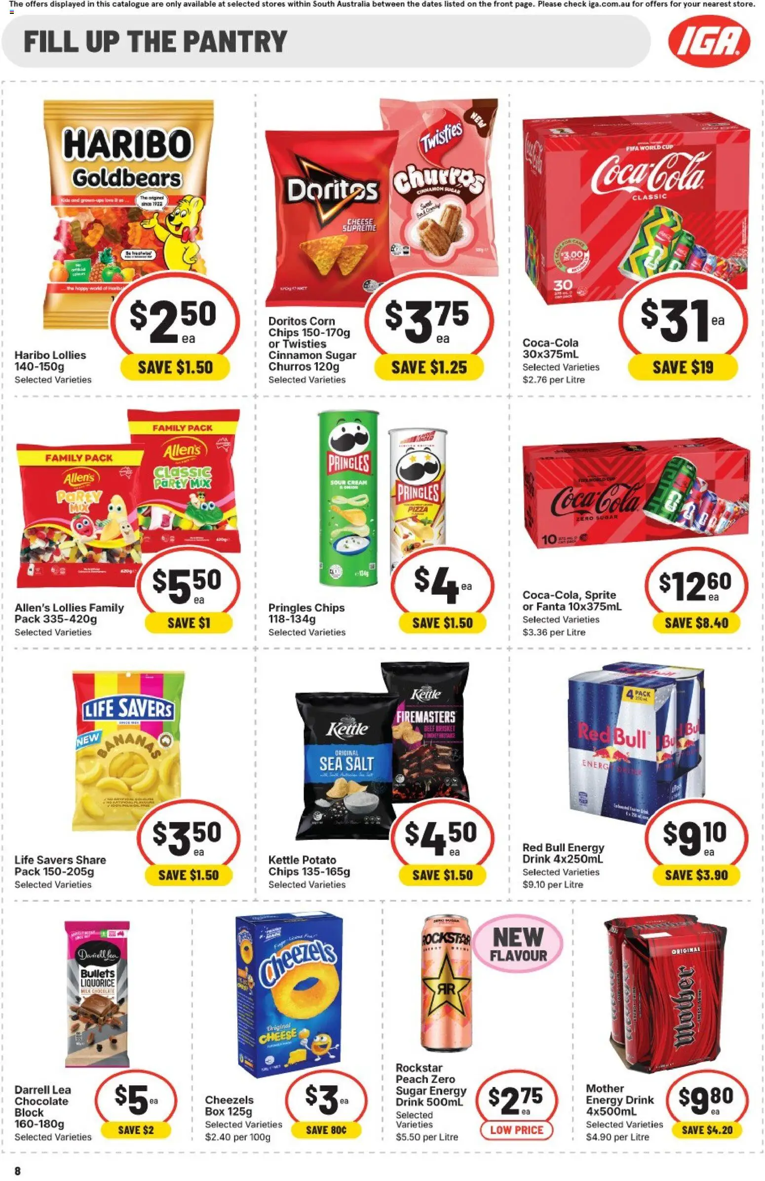IGA catalogue - valid from 15/07/2026 | Page: 8 | Products: Pork, Beef, Steak, Pepper