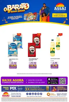 Assaí Atacadista ofertas - MG - Pré-Visualização do folheto da loja Assaí Atacadista, válido de 03/08/2026