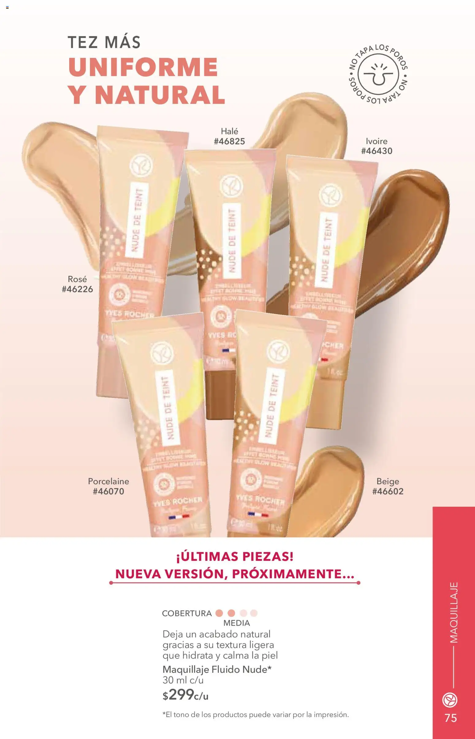 Nuevas ofertas de Yves Rocher válidas en toda la República Mexicana desde el 02.06.2026. ¡Encuentra las mejores ofertas en Yves Rocher campaña 8 2026! | Página: 77