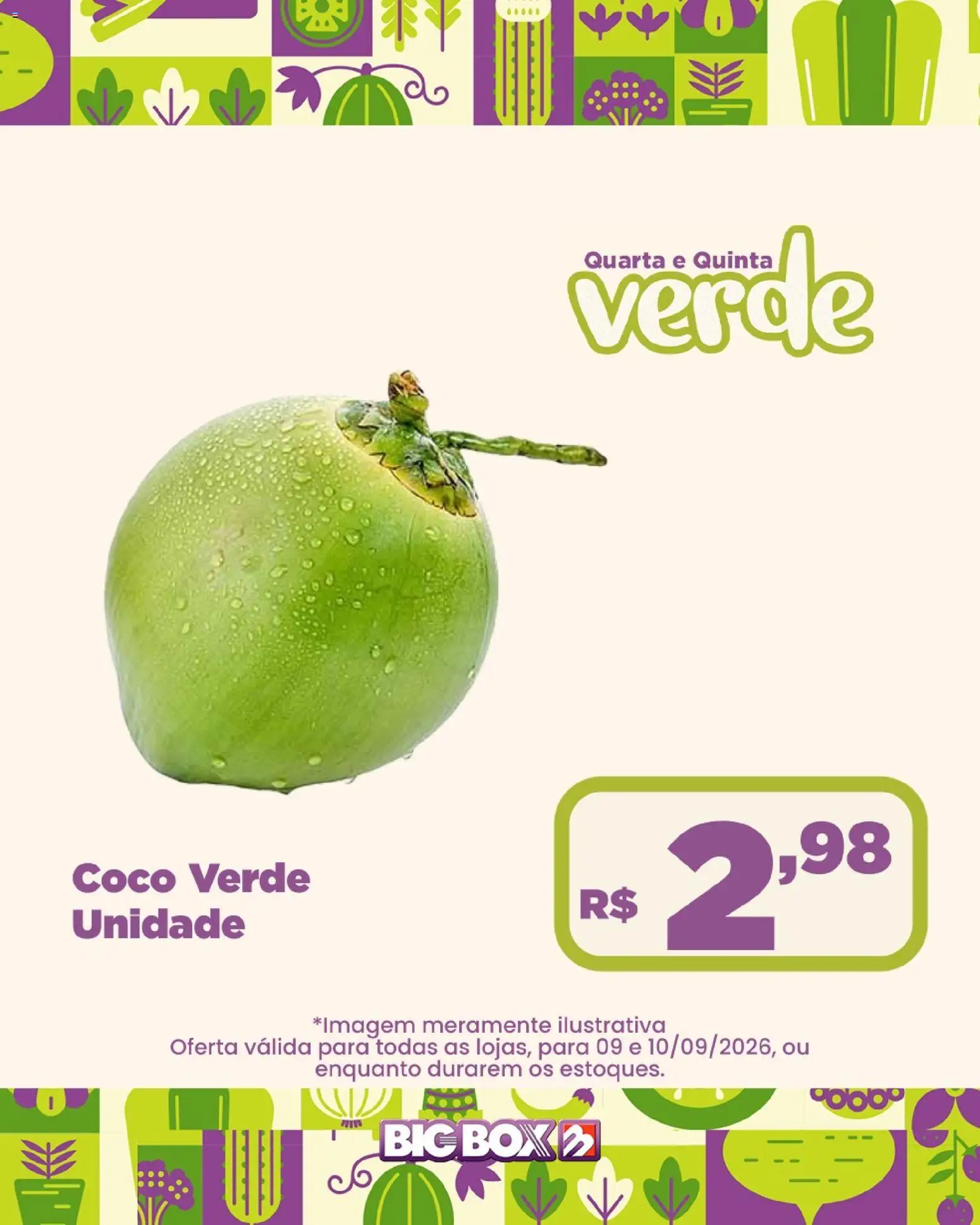 Big Box Folheto - válido de 09/09/2026 | Página: 6 | Produtos: Coco