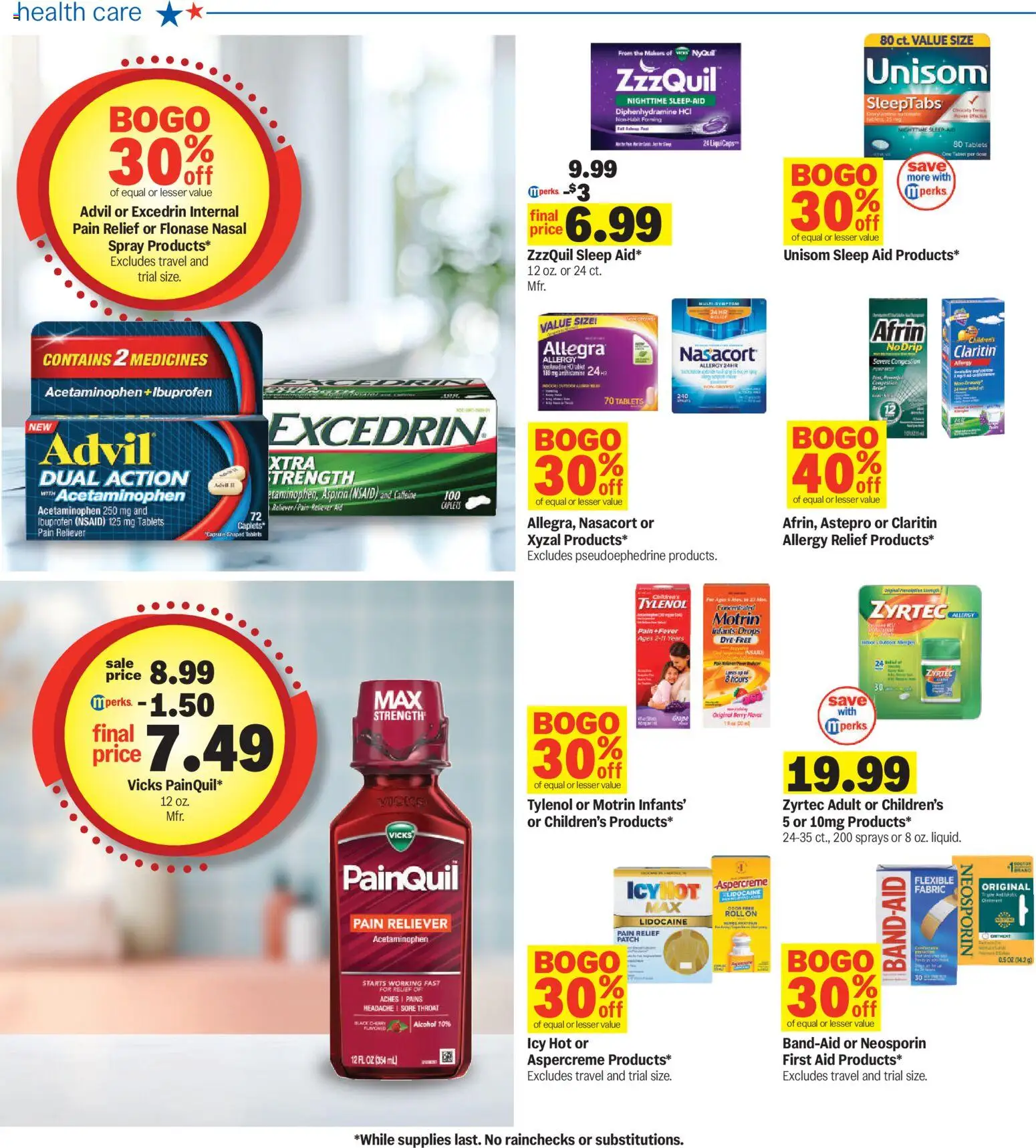 Meijer Weekly Ad - valid from 08/05/2026 | Page: 32 | Products: Nail, Shampoo, Pads, Body Wash