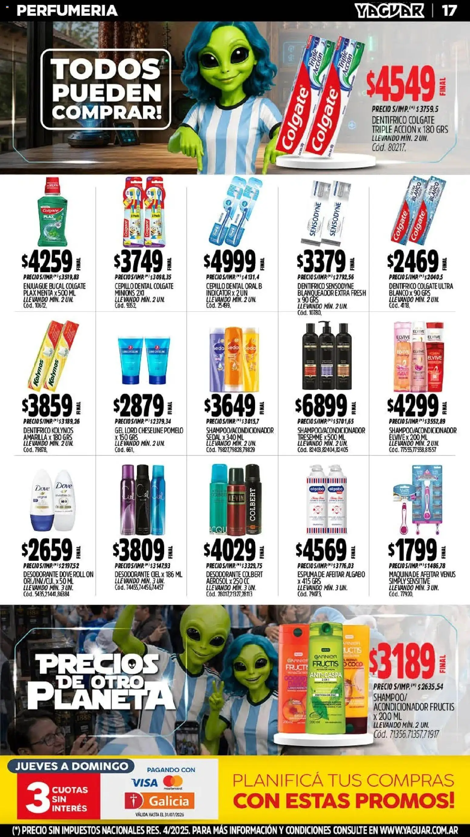 Yaguar - Oferta Semanal Córdoba │ válido desde el 13/07/2026 | Página: 17