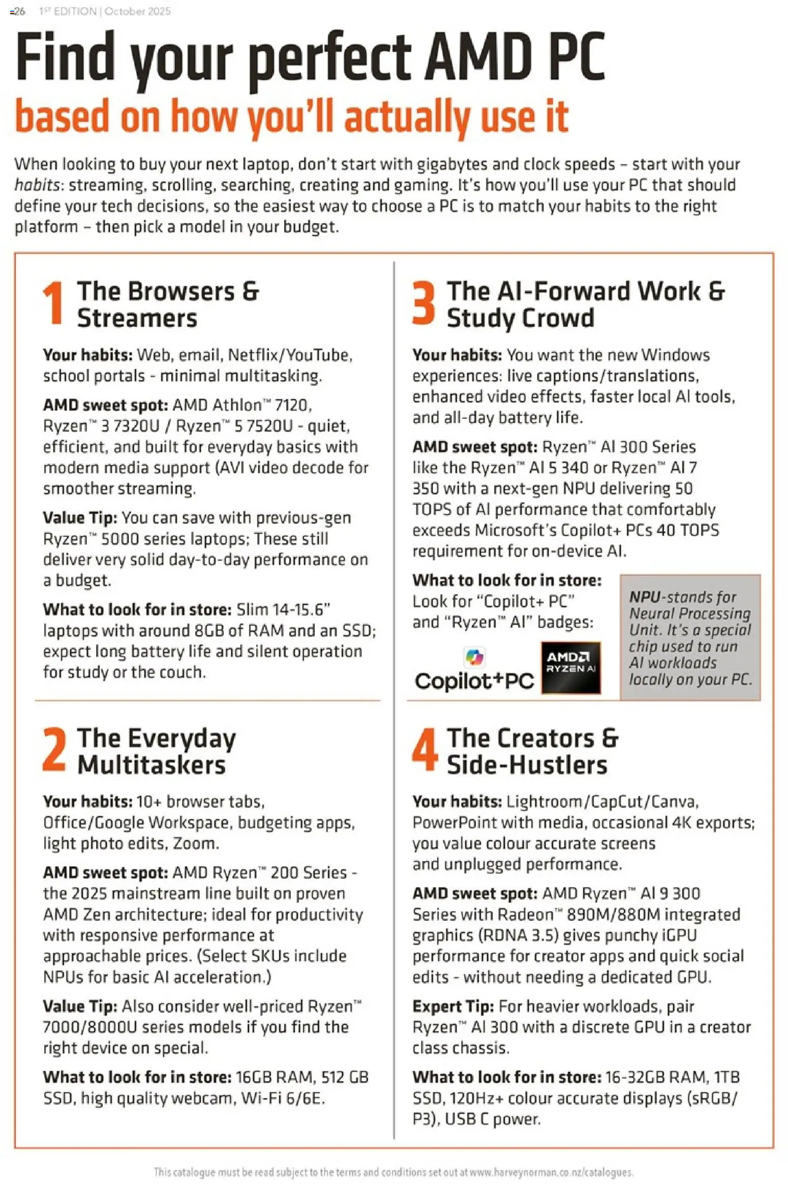 Harvey Norman catalogue from 20 Oct 2025 | Page: 26