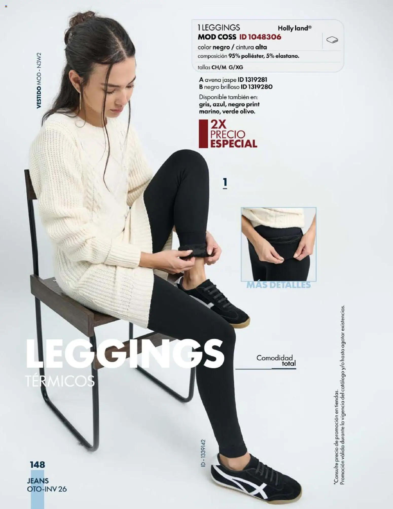 Nuevas ofertas de Price Shoes válidas en toda la República Mexicana desde el 03/08/2026. ¡Encuentra las mejores ofertas en Price Shoes catálogo Jeans! | Página: 148 | Productos: Leggings, Avena, Vestido