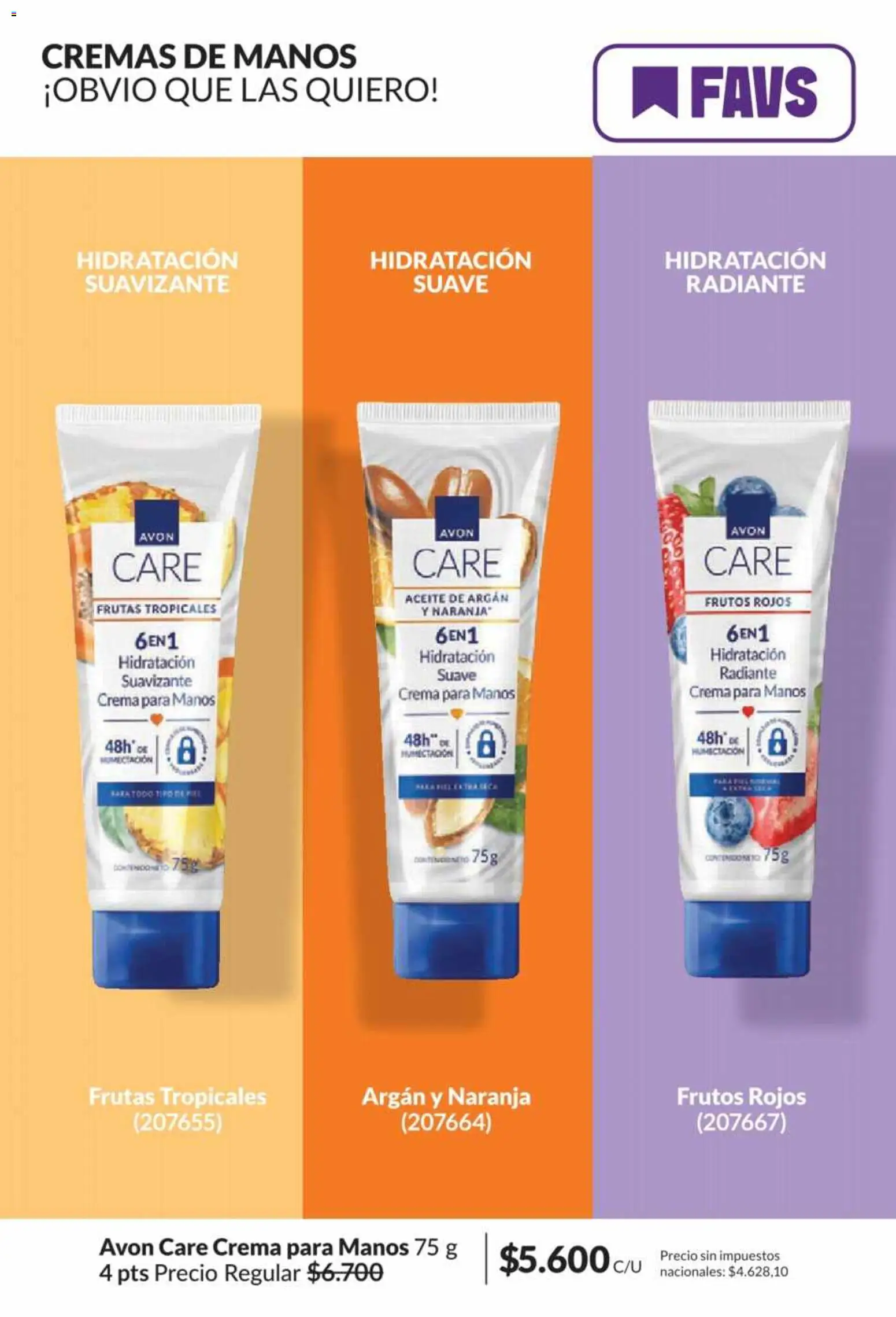 Catálogo AVON Campaña 5/2026 │ válido desde el 01.05.2026 | Página: 149 | Productos: Aceite, Radiante, Suavizante, Crema