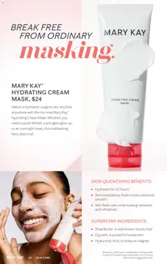 Preview of Mary Kay weekly ads valid from 16.05.2026 | Page: 20 | Products: Magnet, Butter, Mask, Cream