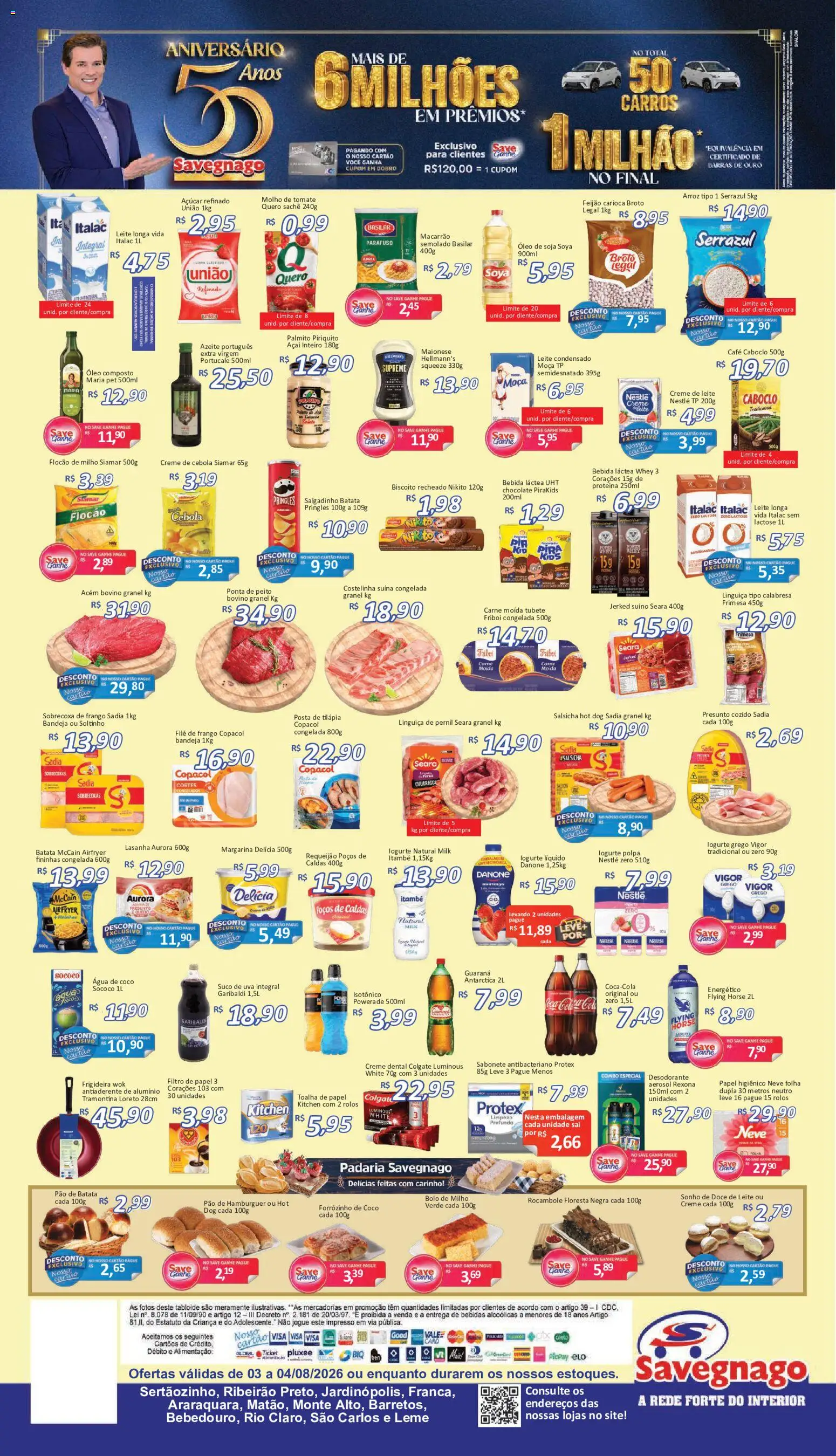 Savegnago Folheto - válido de 03/08/2026 | Página: 2