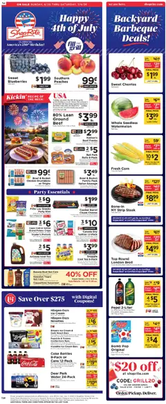 Preview of ShopRite weekly ads valid from 06/25/2026
