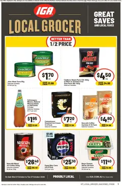 Preview of IGA Local Grocer  NT - valid from 21/10/2026