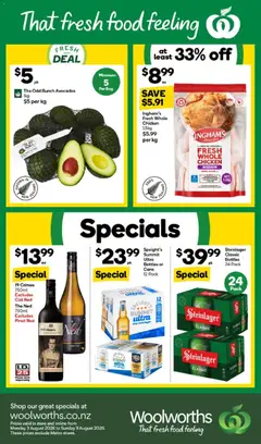 Woolworths catalogue preview  - valid from 3 Aug 2026
