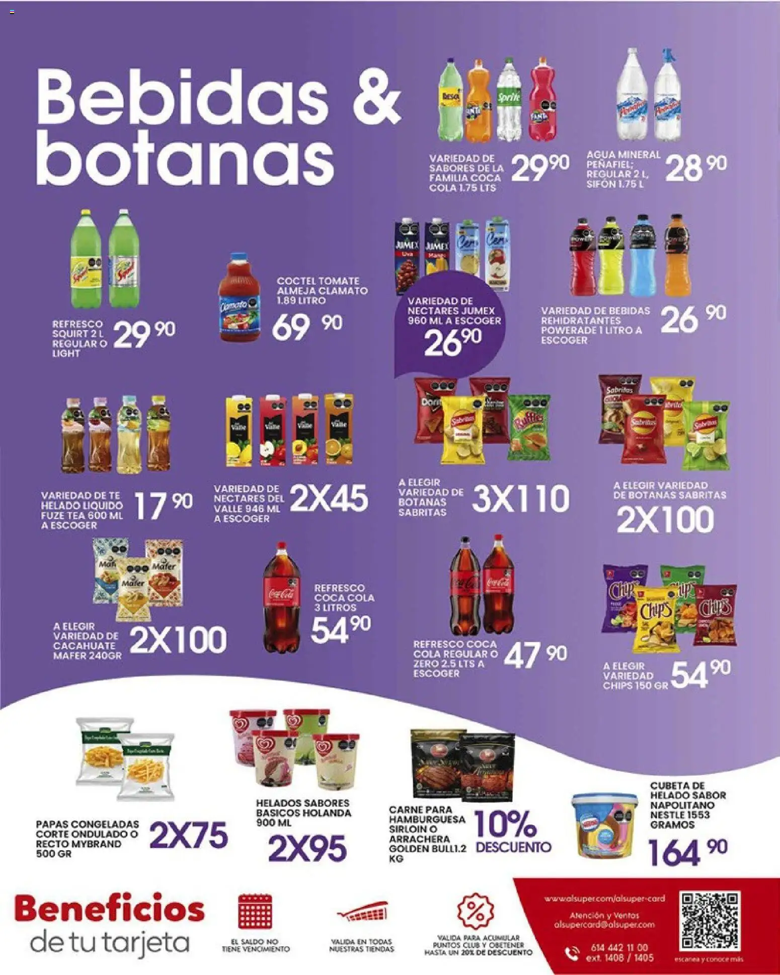 Nuevas ofertas de Alsuper válidas en toda la República Mexicana desde el 15.12.2026. ¡Encuentra las mejores ofertas en Alsuper folleto Chihuahua-Ciudad! | Página: 7 | Productos: Refresco, Tomate, Helado, Té