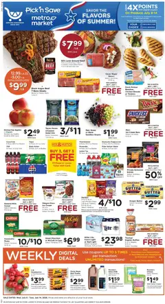 Preview of Pick ‘n Save weekly ads valid from 07/08/2026
