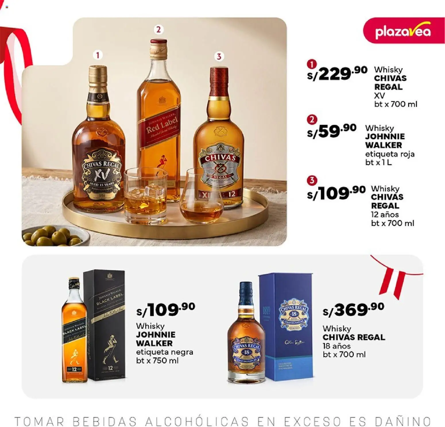 Catálogo Plaza Vea válido desde 16/07/2026 | Página: 19 | Productos: Whisky