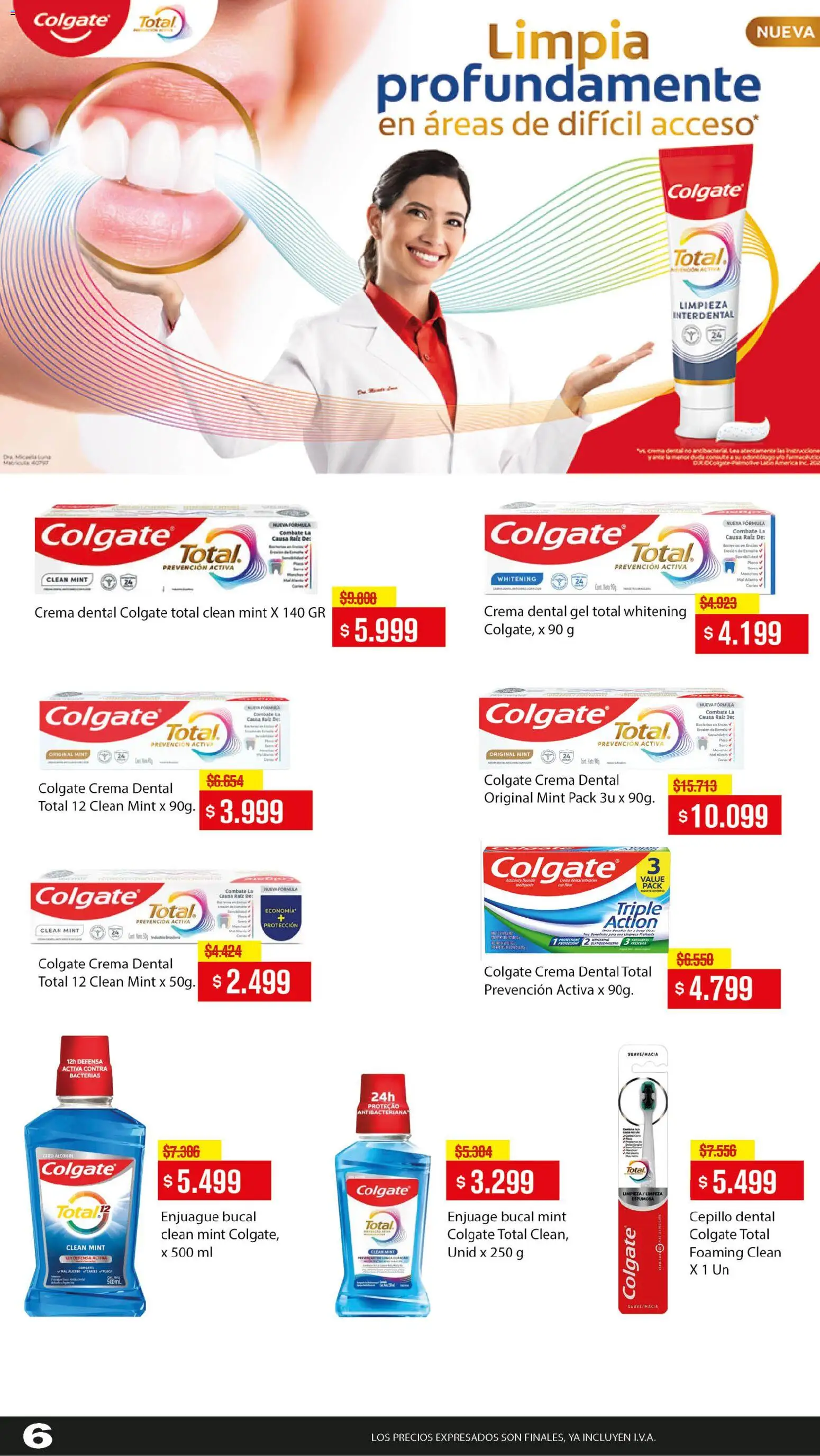 Makro - Ofertas especiales │ válido desde el 24/09/2026 | Página: 6 | Productos: Cepillo, Enjuague bucal, Alcohol, Crema