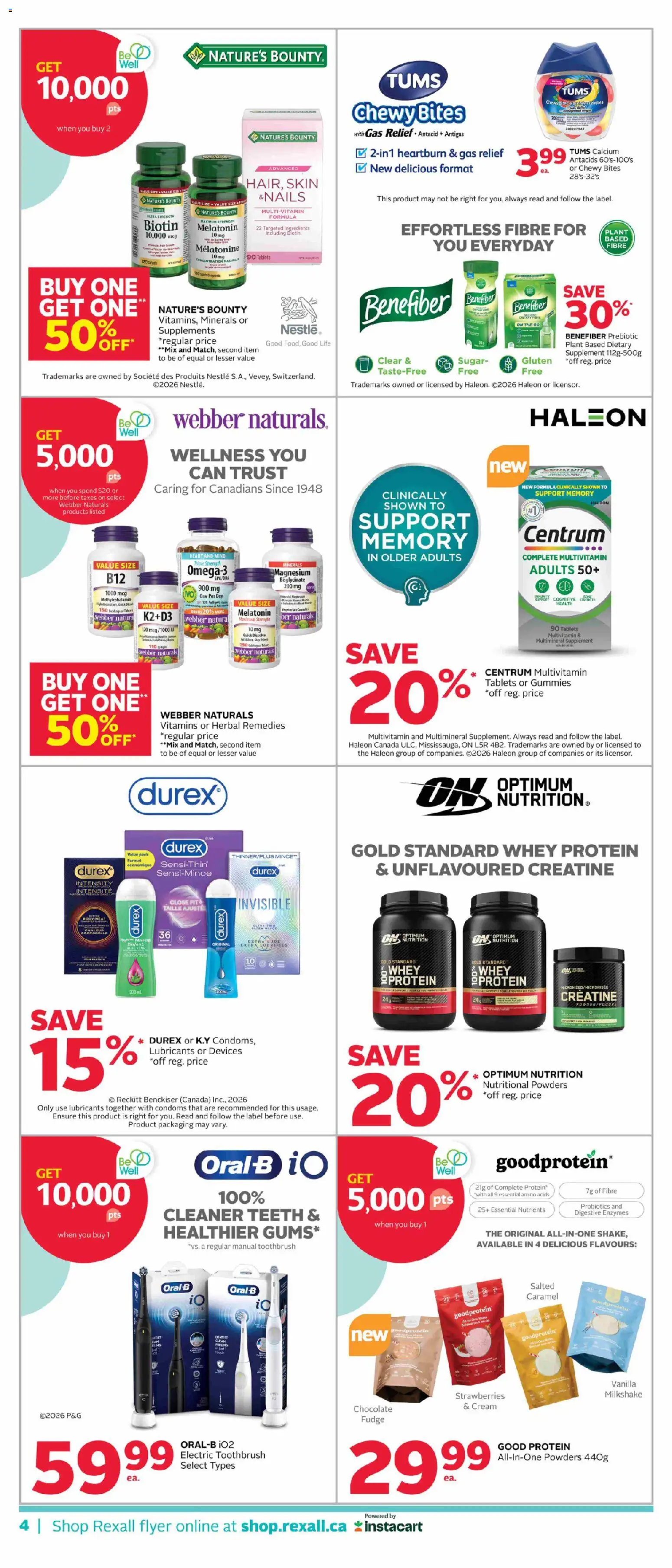 Rexall flyer valid from Oct 9, 2026 | Page: 13