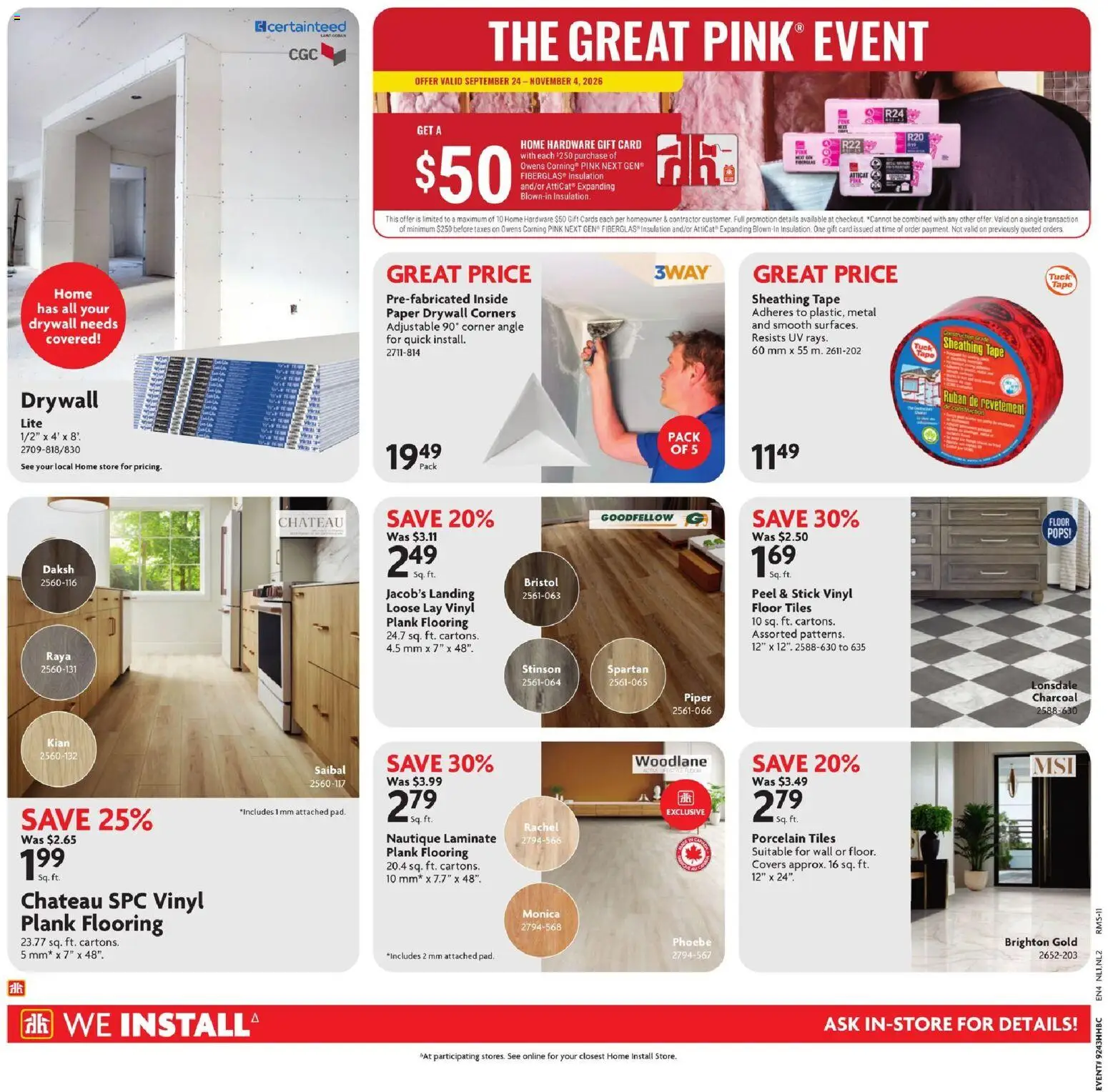 Home Hardware flyer valid from Oct 22, 2026 | Page: 22