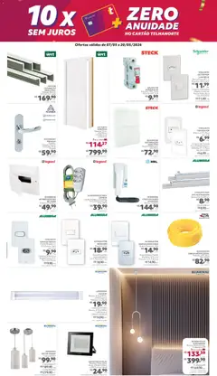 Telhanorte - Ofertas atuais - Pré-Visualização do folheto da loja Telhanorte, válido de 07.05.2025 | Página: 15 | Produtos: Macadâmia, Disjuntor, Batente, Guarnição