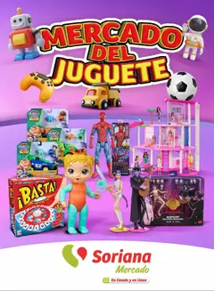 Vista previa de Soriana Mercado - Mercado del Juguete, nuevo folleto de la tienda, válido en México a partir del 28/09/2026