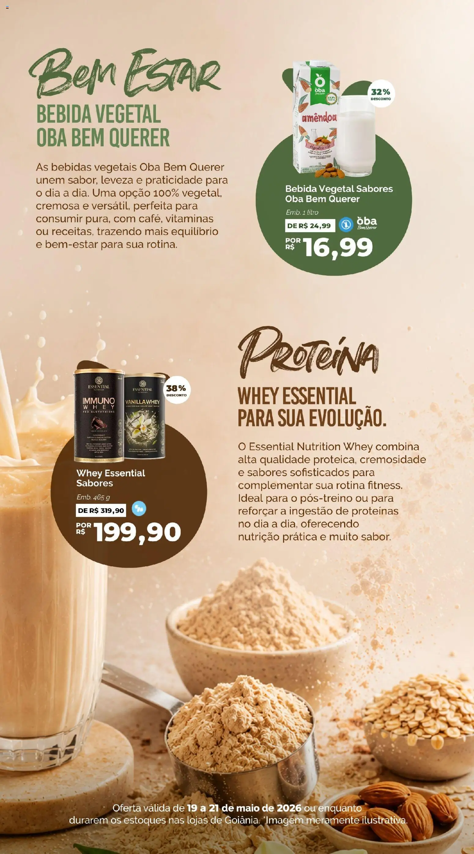 Oba Hortifruti Folheto - válido de 19.05.2026 | Página: 2 | Produtos: Maiô, Bebida