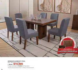 Vista previa de Muebles Dico catálogo, nuevo folleto de la tienda, válido en México a partir del 01/08/2026 | Página: 54 | Productos: Mesa, Aparador