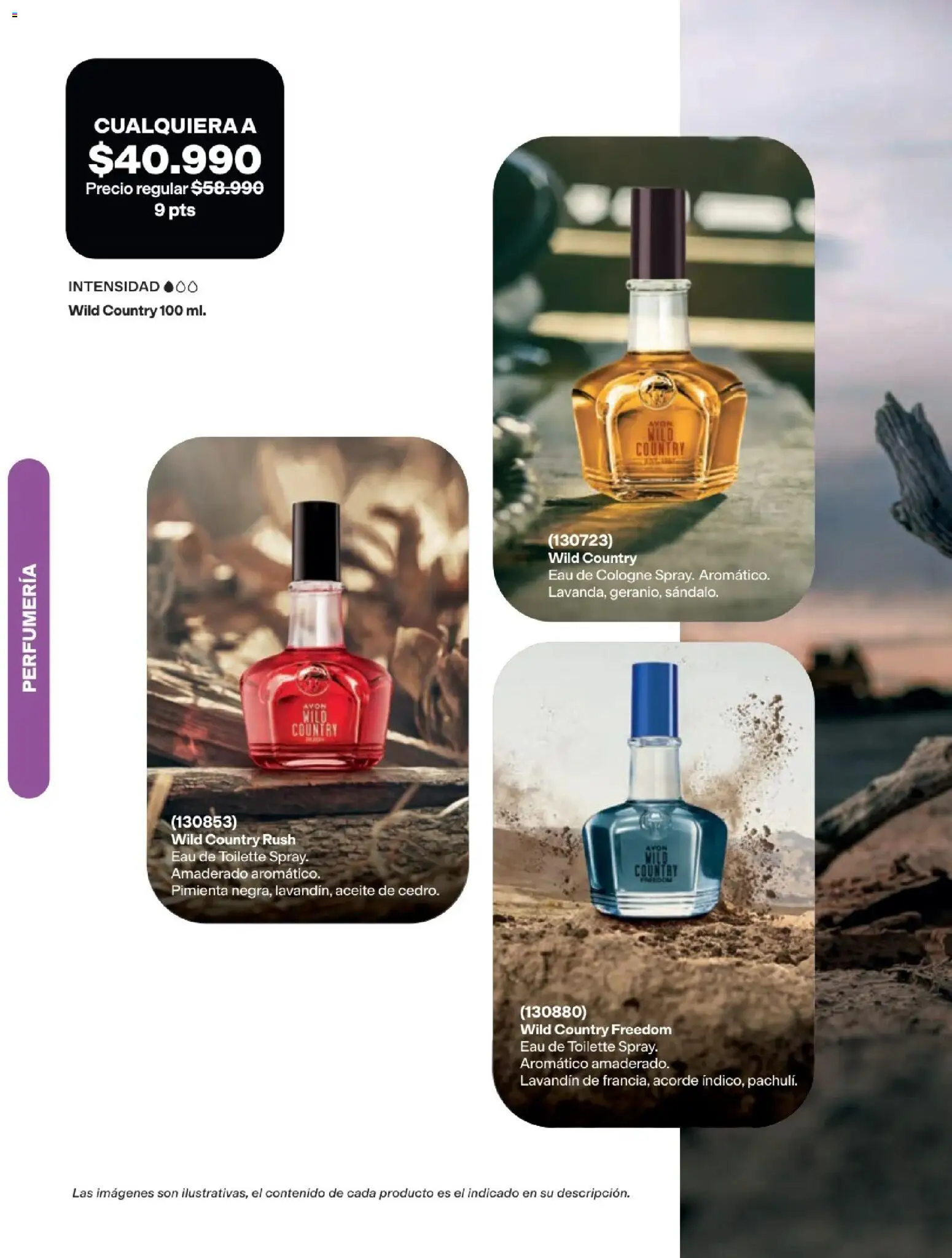 Avon revista - valida desde el 15/07/2026 | Página: 85 | Productos: Pimienta, Eau de toilette, Aceite