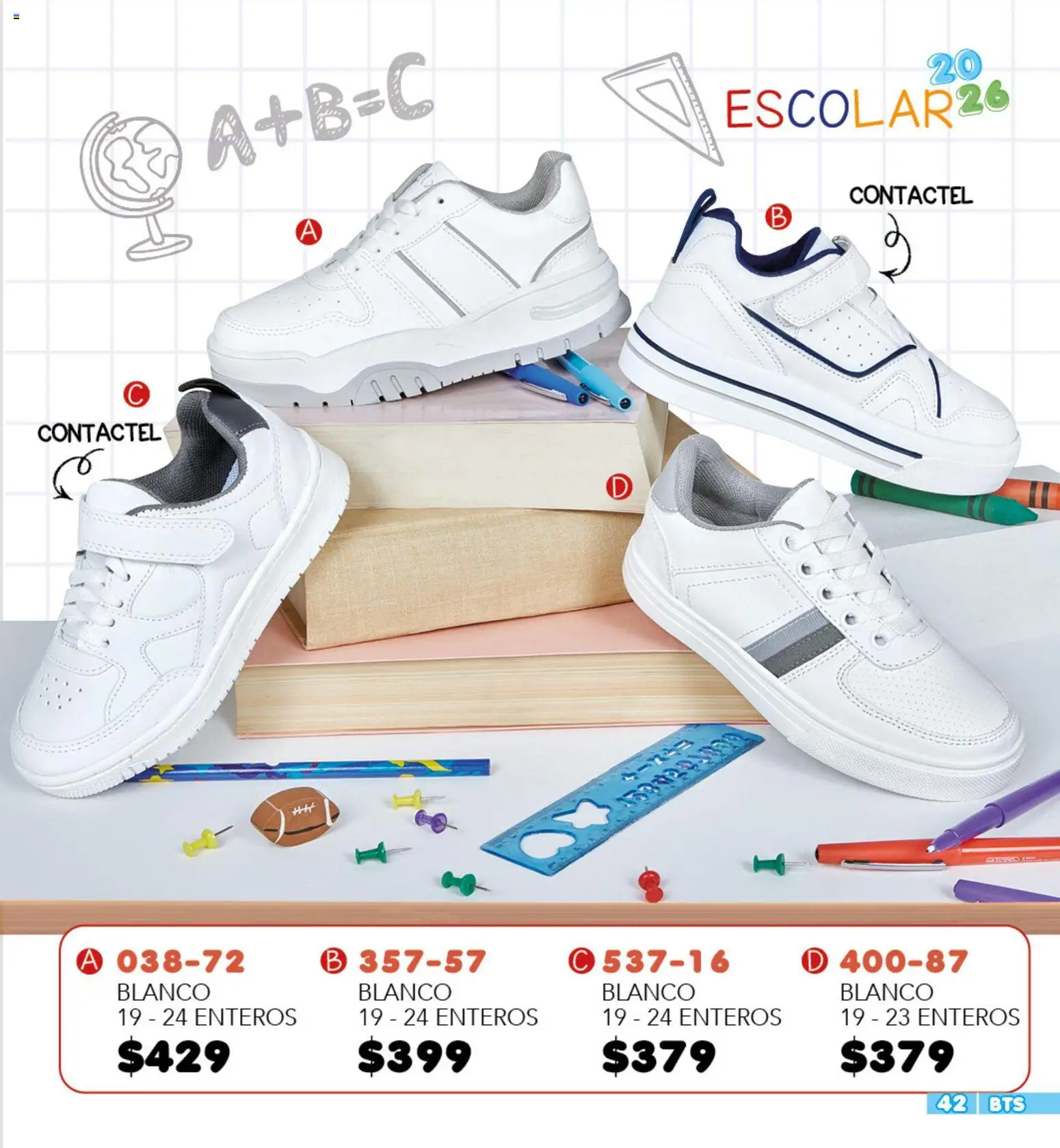 Nuevas ofertas de Cklass válidas en toda la República Mexicana desde el 09.06.2026. ¡Encuentra las mejores ofertas en Cklass catálogo Escolar! | Página: 43