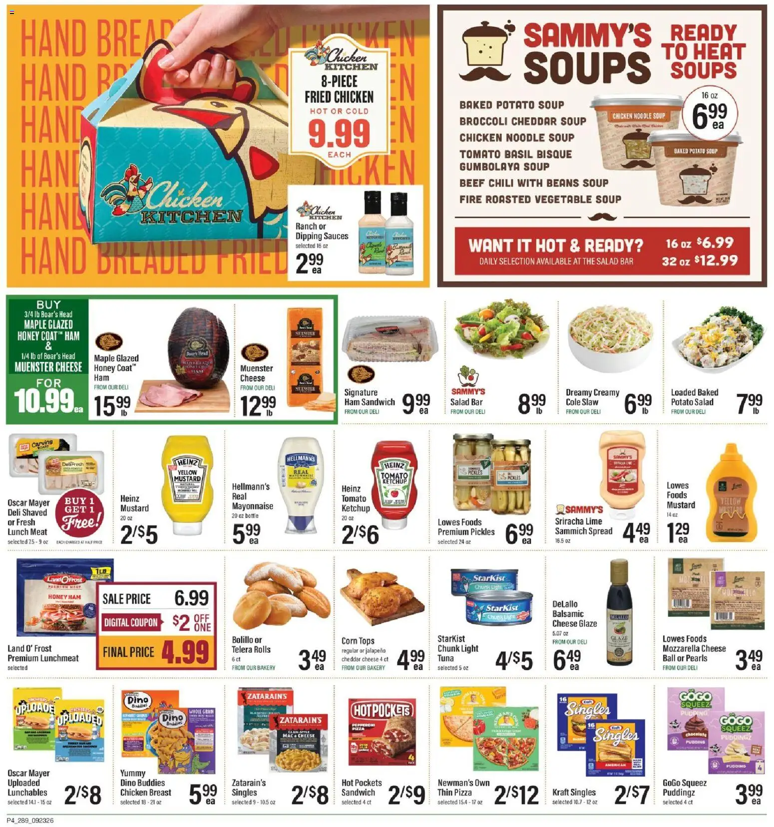 Lowes Foods Weekly Ad - valid from 09/23/2026 | Page: 5 | Products: Beef, Mustard, Coat, Pickles