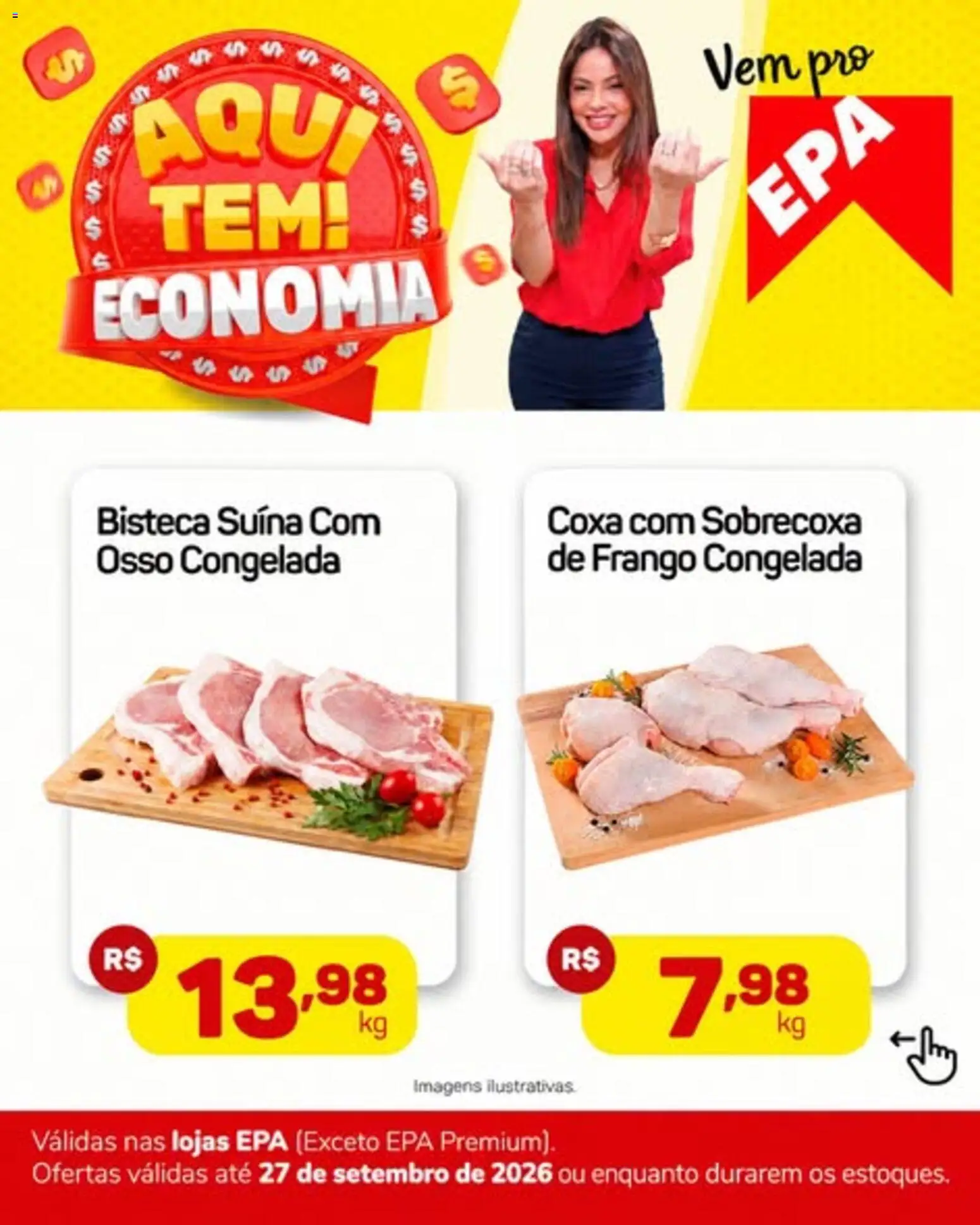 EPA Folheto - válido de 21/09/2026 | Página: 1 | Produtos: Sobrecoxa de frango, Frango