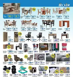 Lojas Becker ofertas Junho - Pré-Visualização do folheto da loja Lojas Becker, válido de 01.06.2026 | Página: 18 | Produtos: Cadeira, Toalha de banho, Flanela, Copos