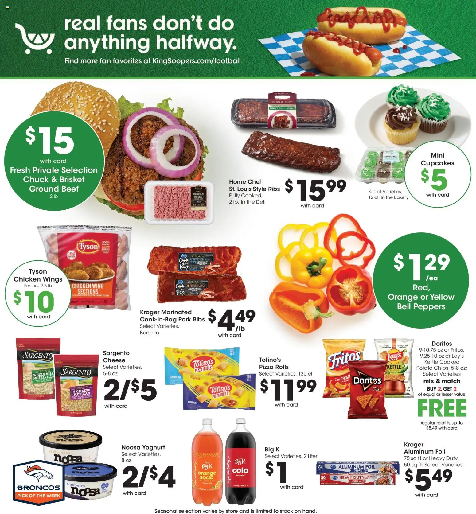 King Soopers Weekly Ad - valid from 09/09/2026 | Page: 6 | Products: Foil, Pork ribs, Pork, Aluminum foil