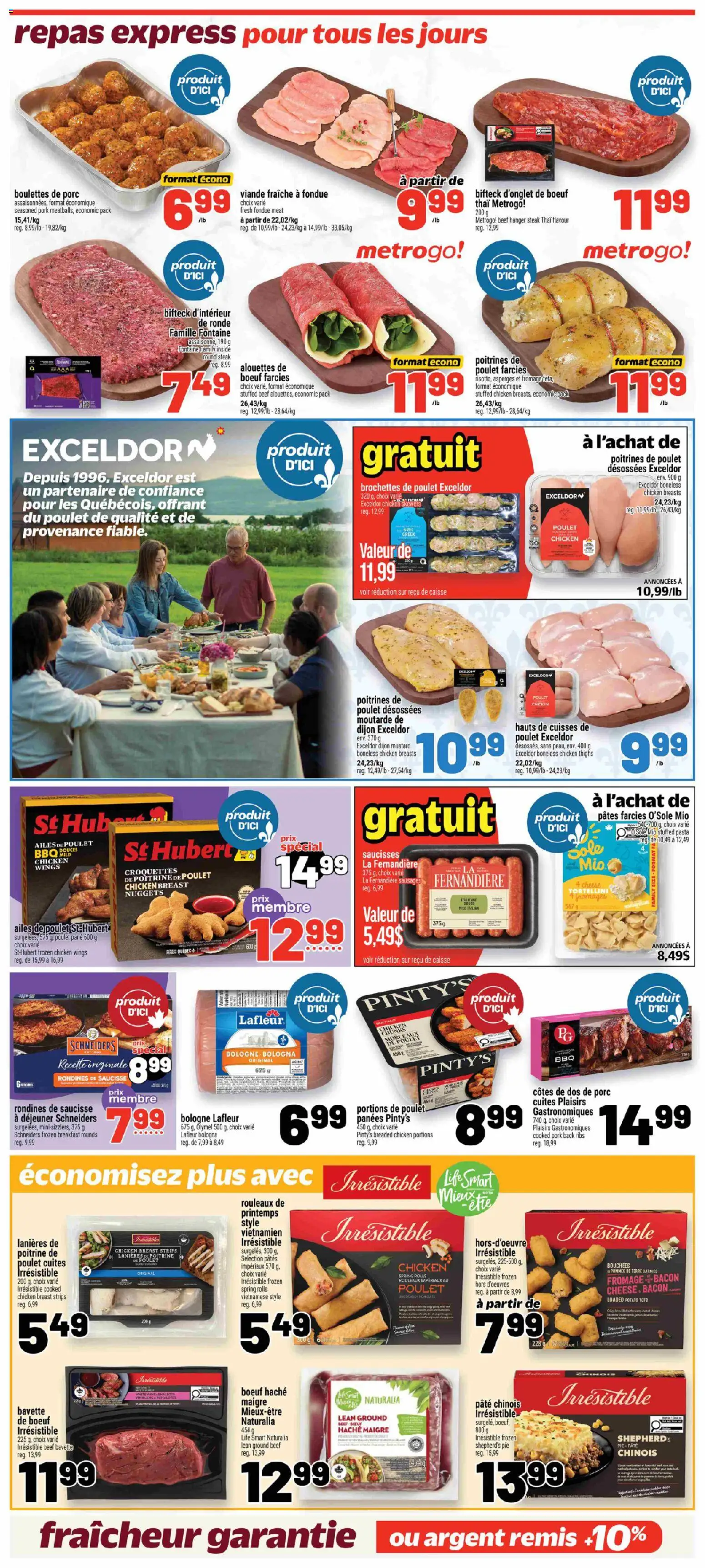 Metro flyer valid from Sep 24, 2026 | Page: 11 | Products: Beef, Bacon, Ground beef, Chicken