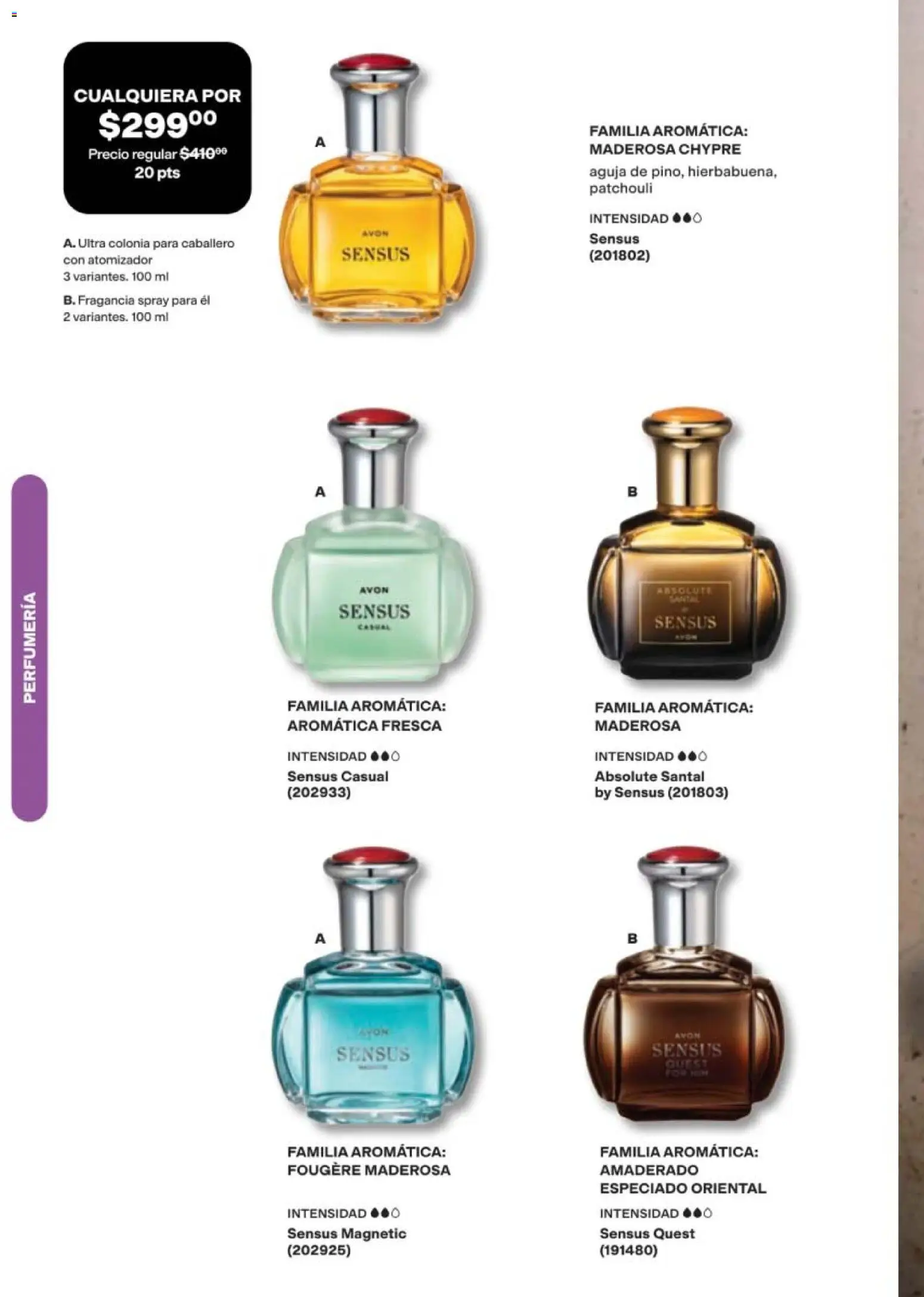 Nuevas ofertas de AVON válidas en toda la República Mexicana desde el 11/09/2026. ¡Encuentra las mejores ofertas en AVON campaña 14 2026! | Página: 82 | Productos: Fragancia