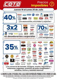 Vista previa Coto ofertas válido desde el 16/07/2026