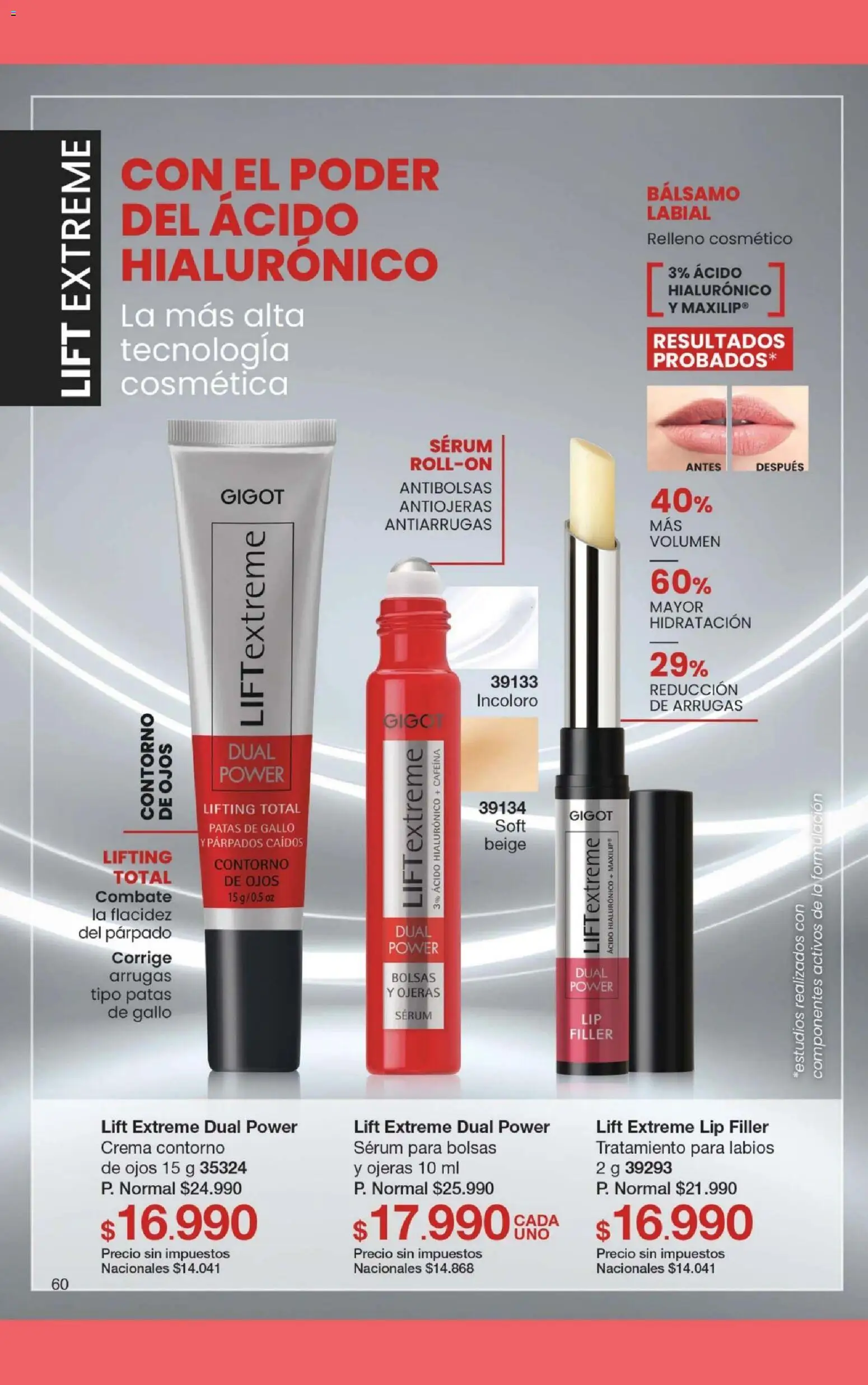Gigot catálogo 11 │ válido desde el 01/07/2026 | Página: 66 | Productos: Contorno de ojos, Serum, Bálsamo, Crema