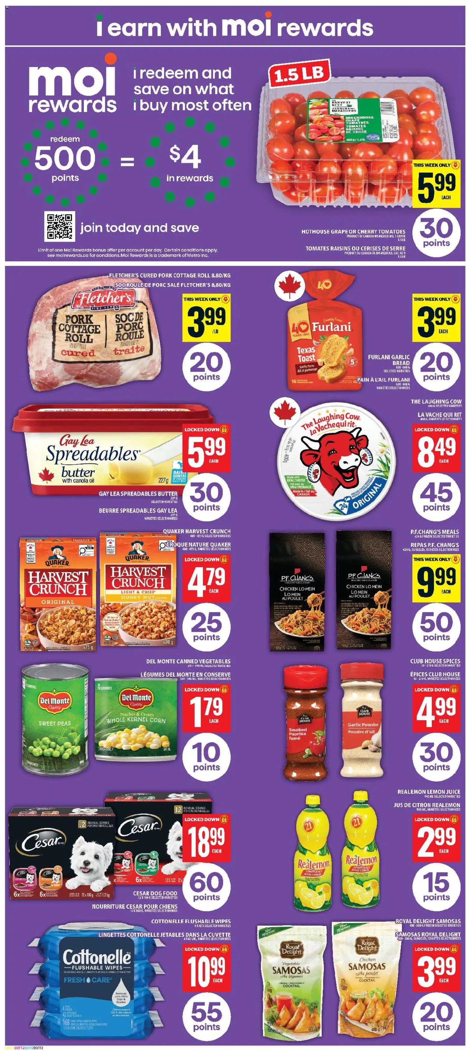 Food Basics flyer valid from Jul 2, 2026 | Page: 7 | Products: Cream, Butter, Bread, Juice