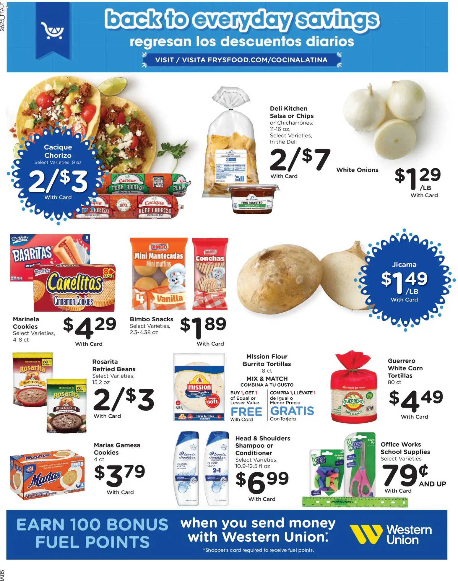 Fry's Food Weekly Ad - valid from 07/22/2026 | Page: 15 | Products: Pork, Beef, Chips, Cookies