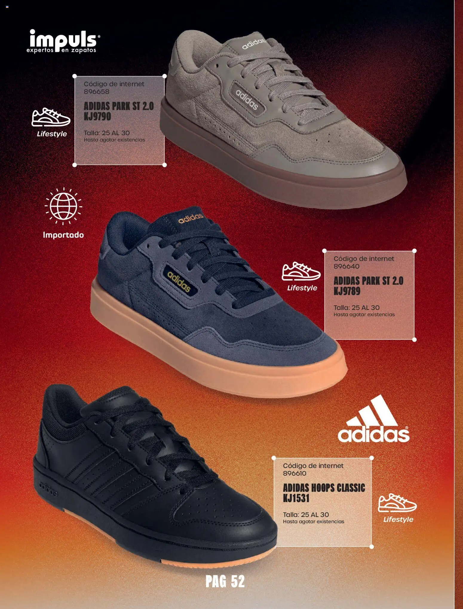 Nuevas ofertas de Impuls válidas en toda la República Mexicana desde el 01/09/2026. ¡Encuentra las mejores ofertas en Impuls catálogo Urban Sport! | Página: 54 | Productos: Zapatos