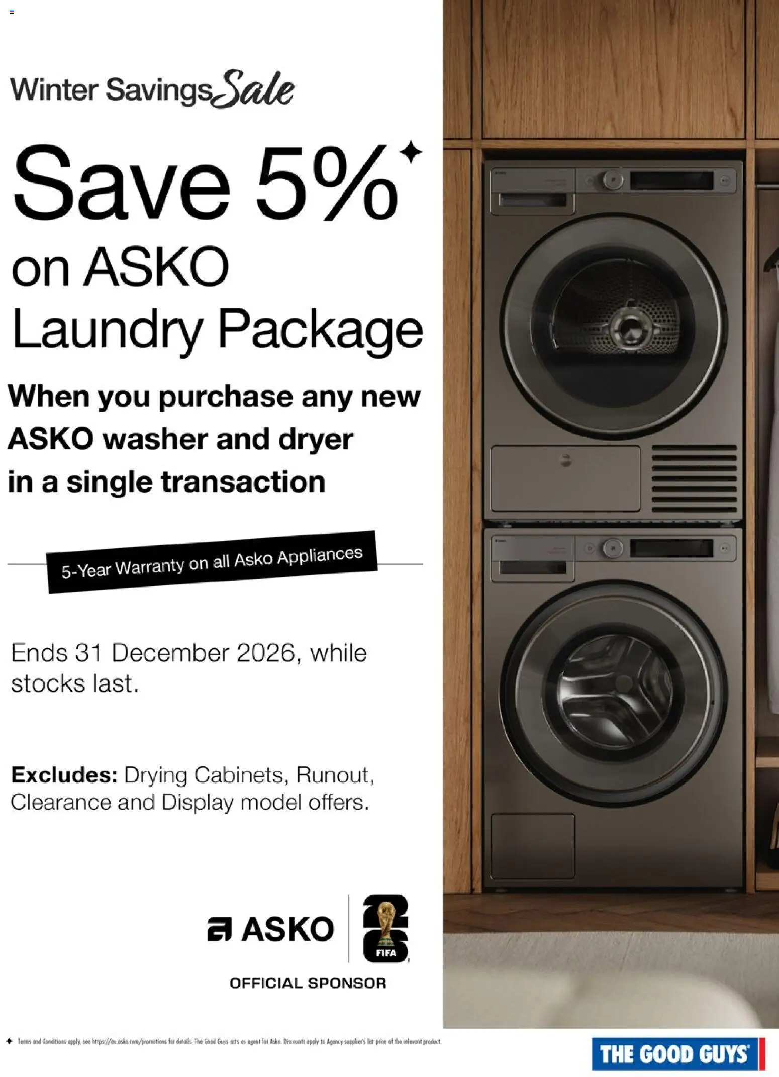 The Good Guys catalogue - valid from 01/10/2026 | Page: 2 | Products: Laundry, Dryer, Washer