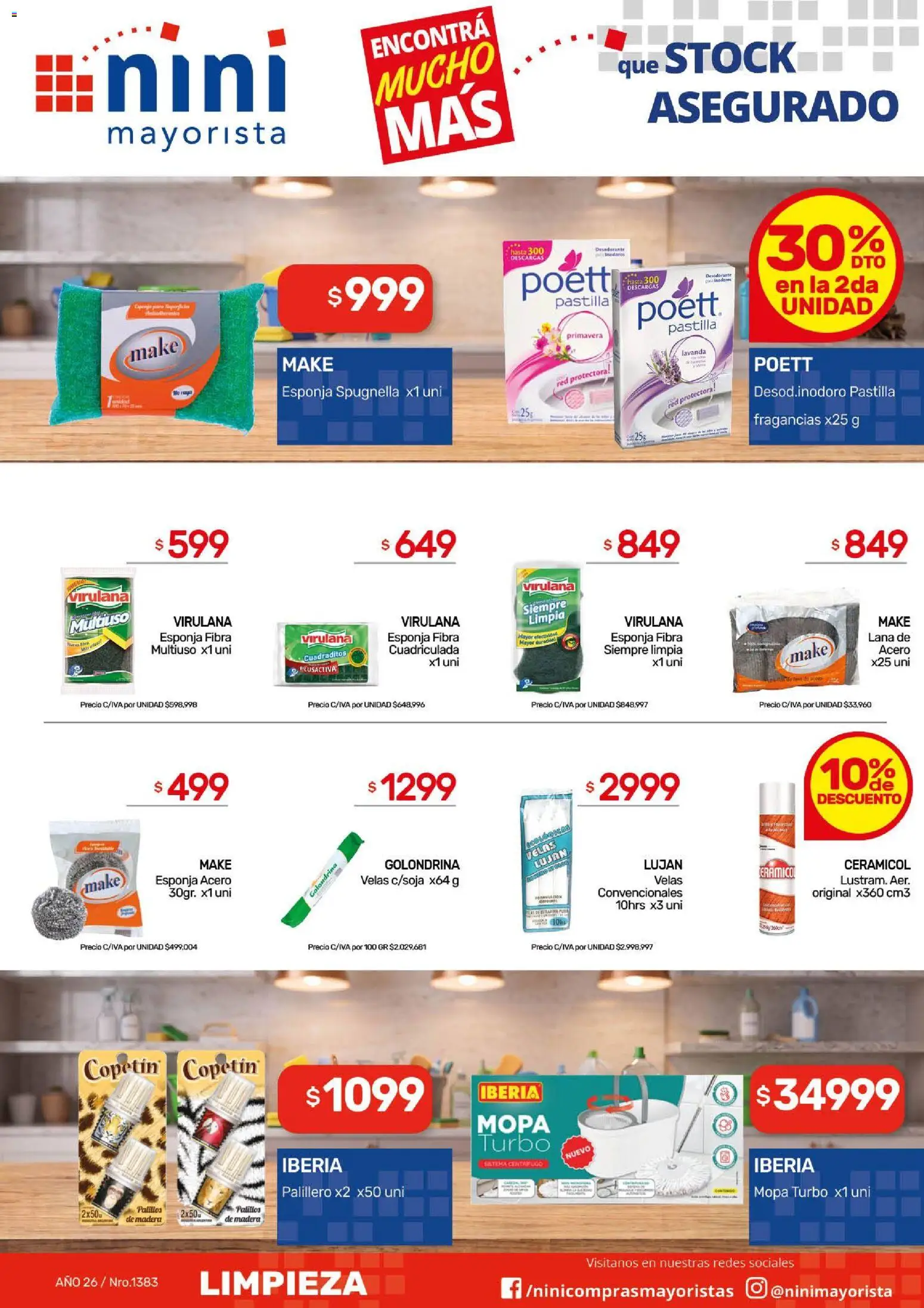 Revista de ofertas NINI Mayorista - Página 15 - Ofertas válidas hasta el 1 de noviembre de 2026